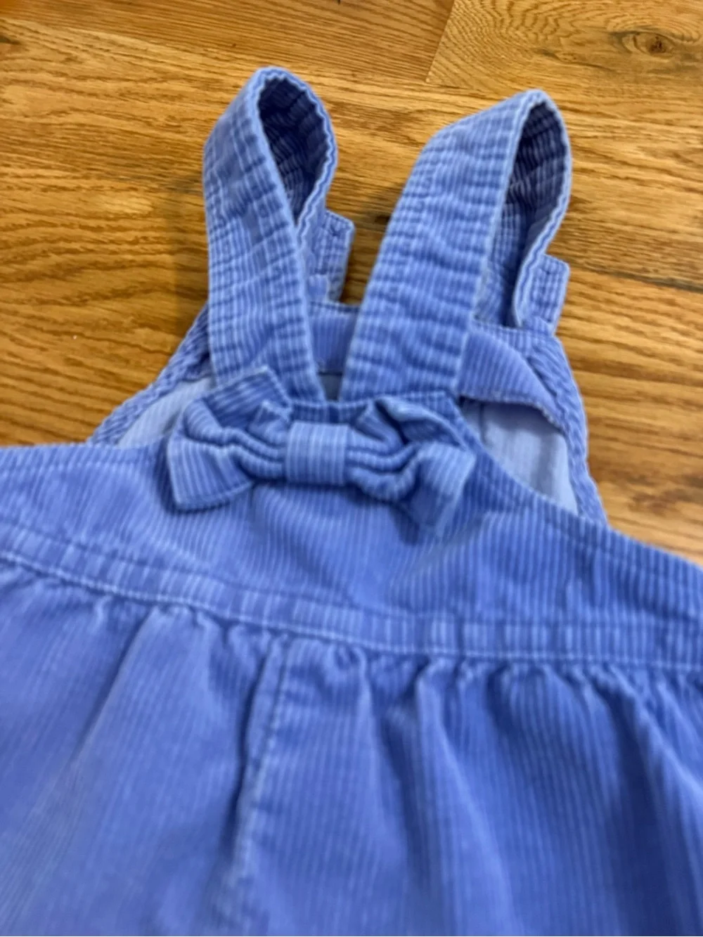 Vintage OshKosh B'Gosh Vestbak Corduroy Overalls Size 24M Girls USA Made